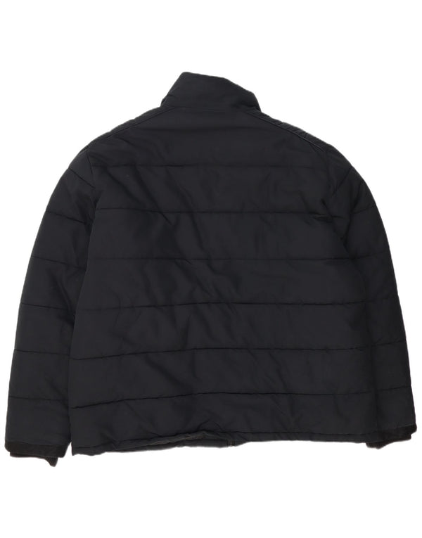 Marks & Spencer Ανδρικό μπουφάν με επένδυση UK 46 3XL μαύρο πολυεστέρα