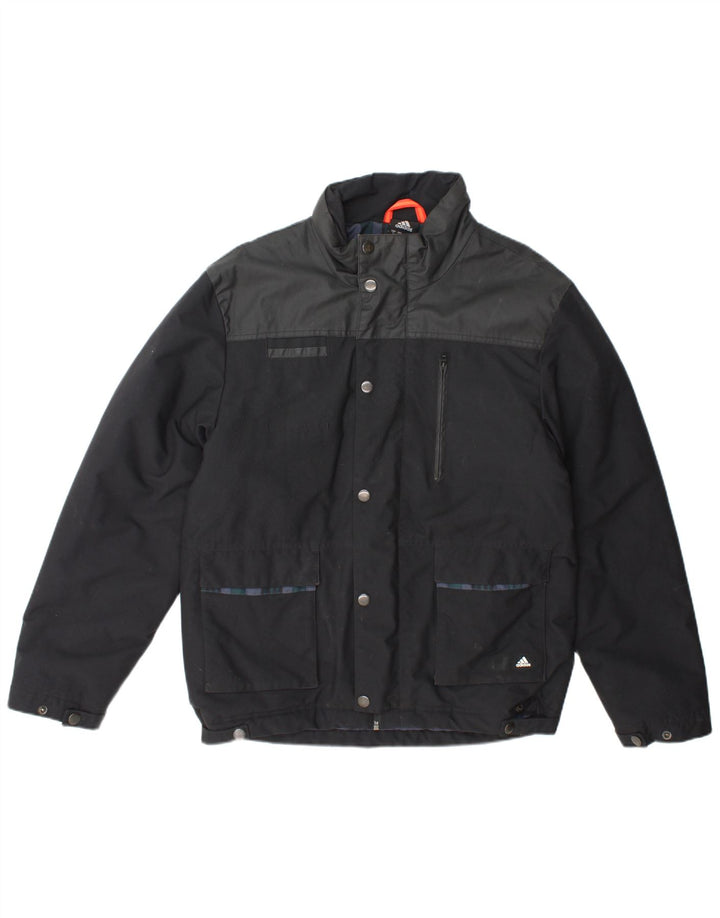 Ανδρικό τζάκετ Adidas Windbreaker UK 36 Small Black Nylon