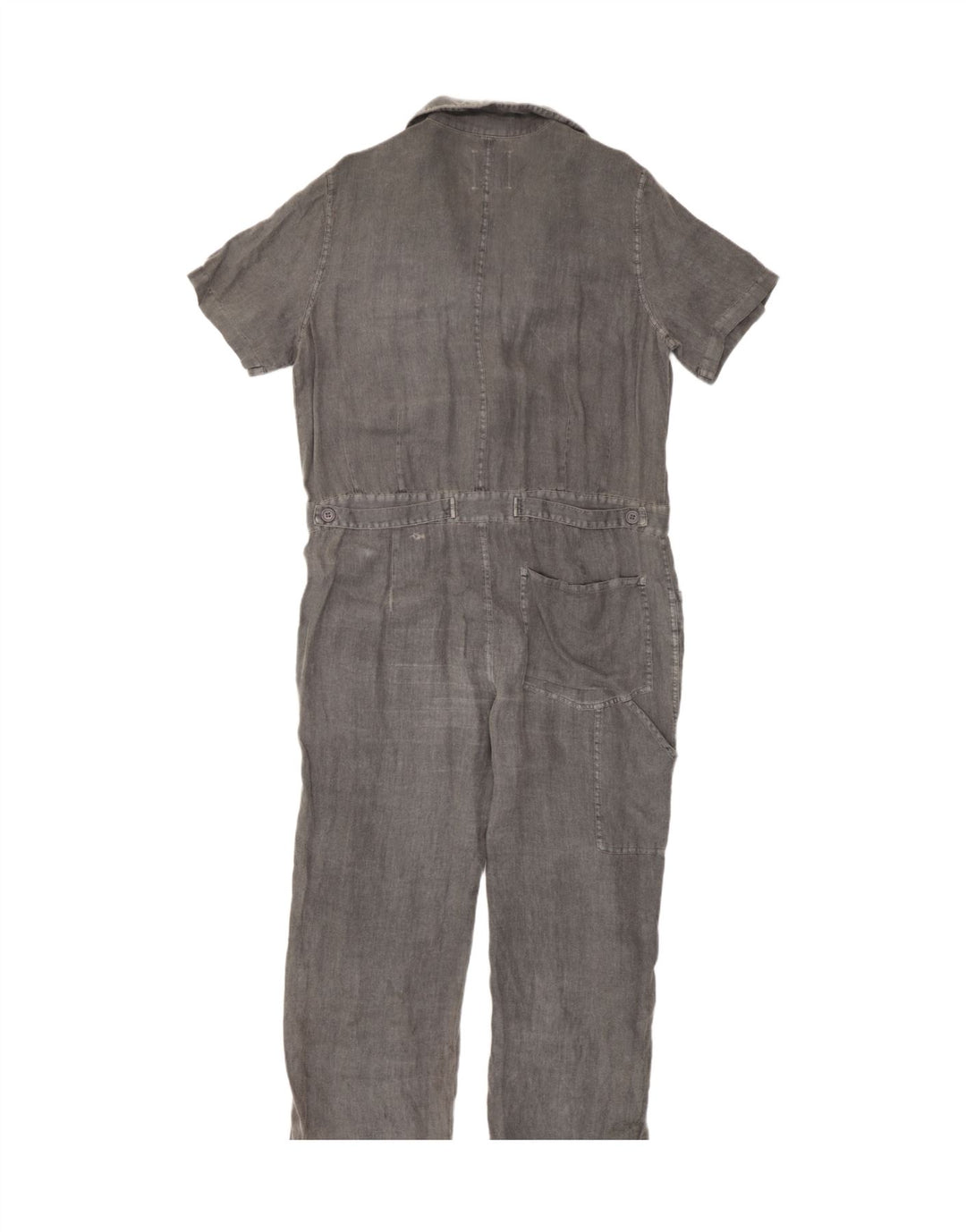 Zara Γυναικεία Ολόσωμη Ολόσωμη φόρμα UK 14 Medium Grey Λινά