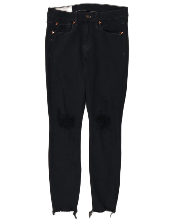 Gap Γυναικεία Ψηλόχρωμα Skinny Jeans W28 L28 Navy Blue Cotton