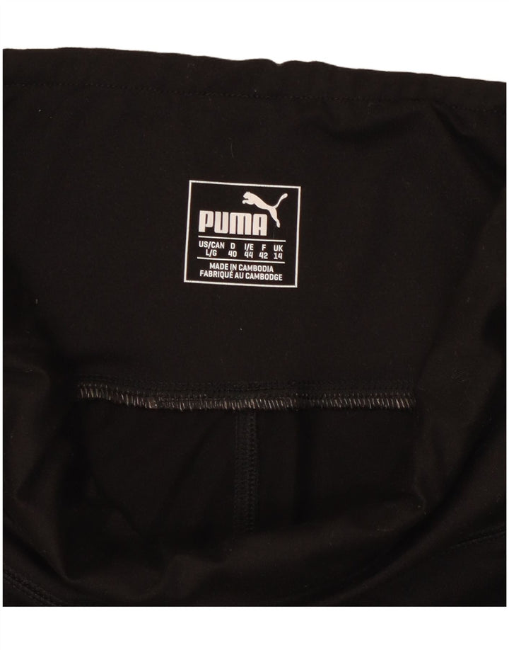 Γυναικείο κολάν PUMA UK 14 Medium Black Colourblock