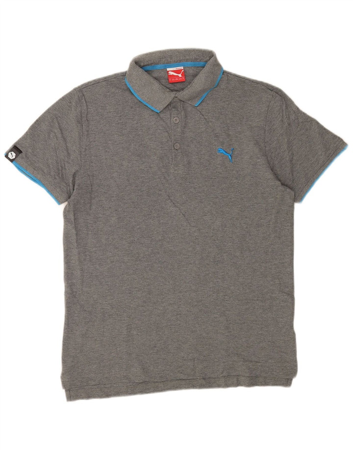Ανδρικό πουκάμισο Polo Puma σε μεσαίο γκρι