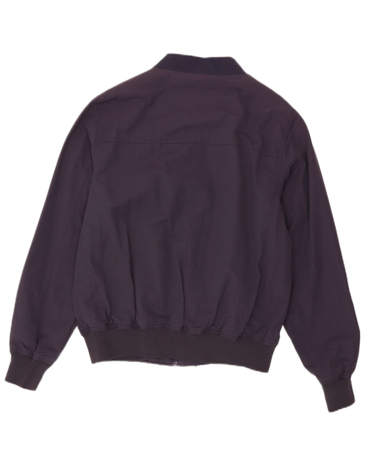 Kappa Ανδρικό Bomber Jacket UK 38 Medium Navy Blue Cotton