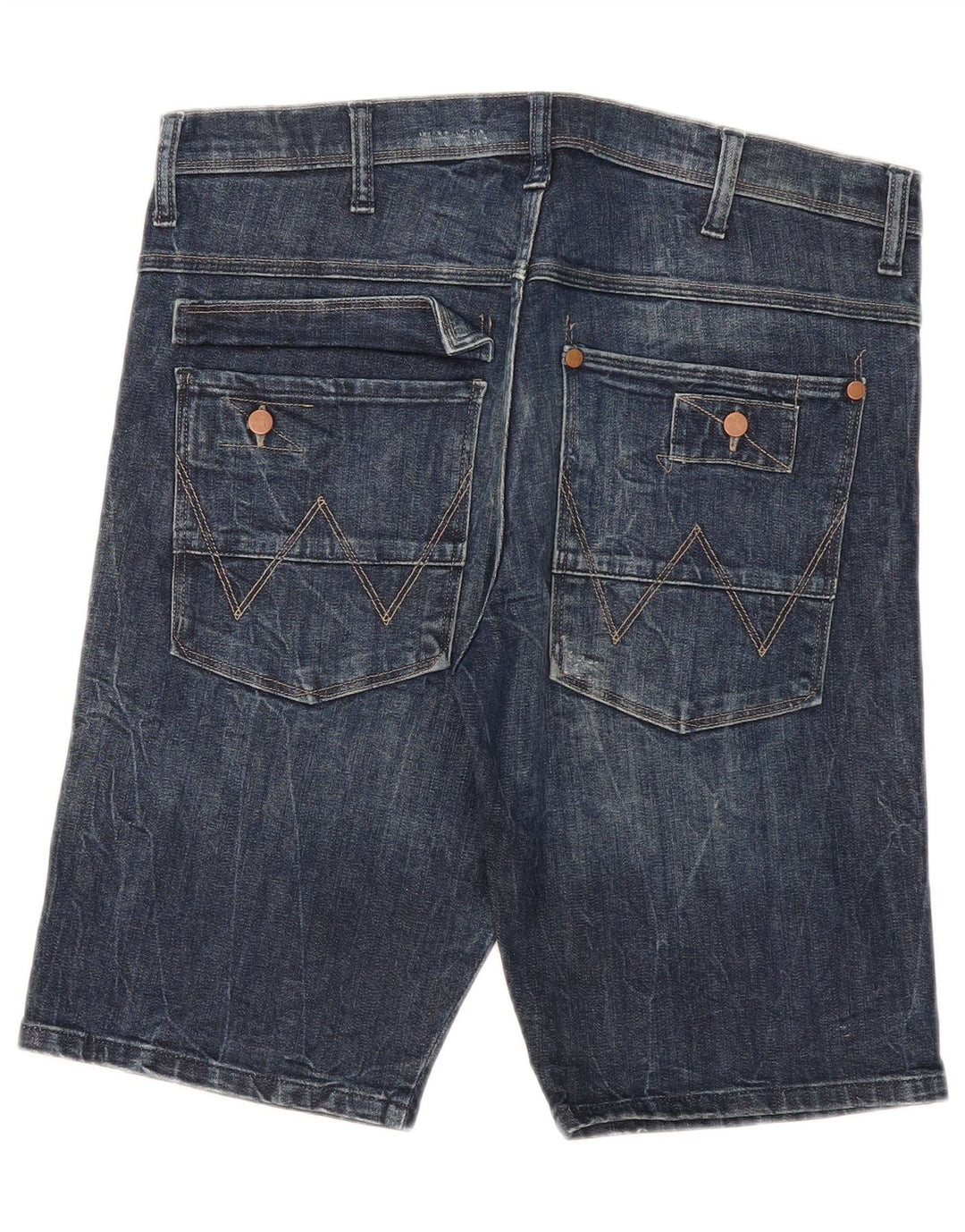 Ανδρικό τζιν σορτς Wrangler Kurt W32 Βαμβακερό μεσαίο μπλε
