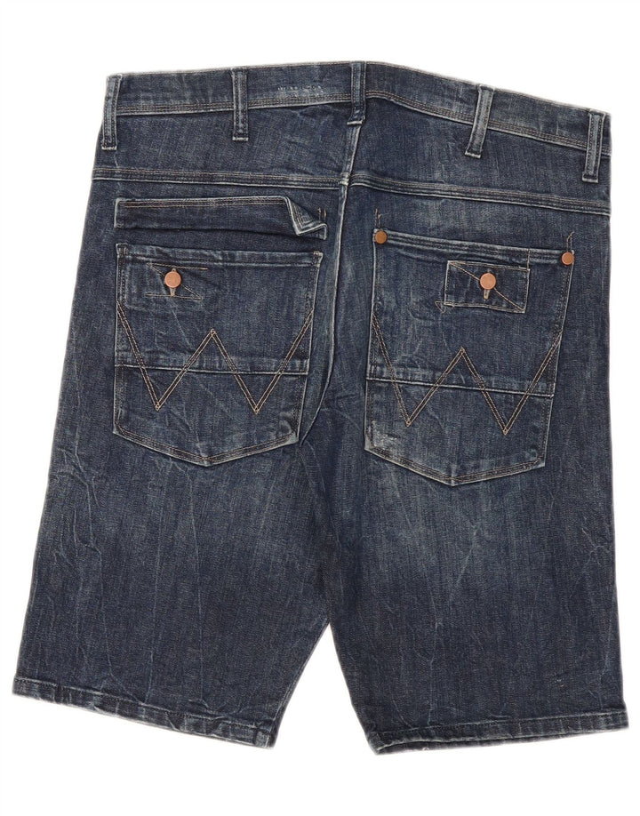 Ανδρικό τζιν σορτς Wrangler Kurt W32 Βαμβακερό μεσαίο μπλε