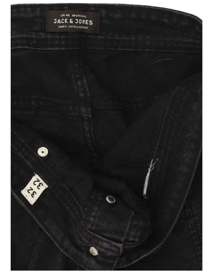 Jack & Jones Ανδρικό Tim Slim Jeans W32 L32 Μαύρο