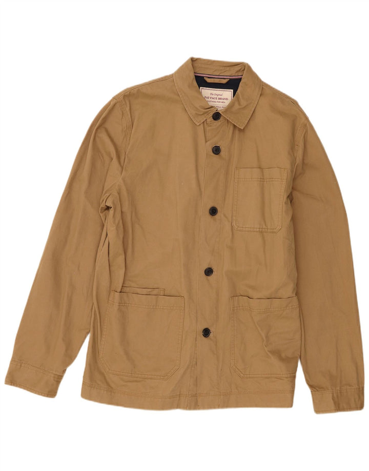 Ανδρικό Μπουφάν Fat Face Utility UK 40 Large Beige Βαμβακερό