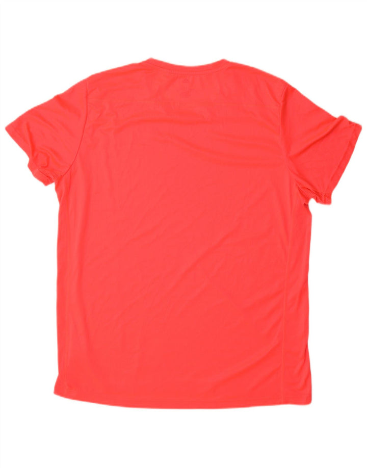 Adidas Ανδρικό γραφικό T-Shirt Aeroready Top μεγάλο ροζ πολυεστέρας