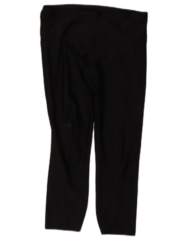 Under Armour Γυναικεία Κάπρι Κολάν UK 14 Large Μαύρο Πολυεστέρας