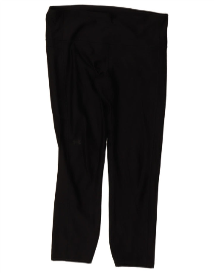 Under Armour Γυναικεία Κάπρι Κολάν UK 14 Large Μαύρο Πολυεστέρας