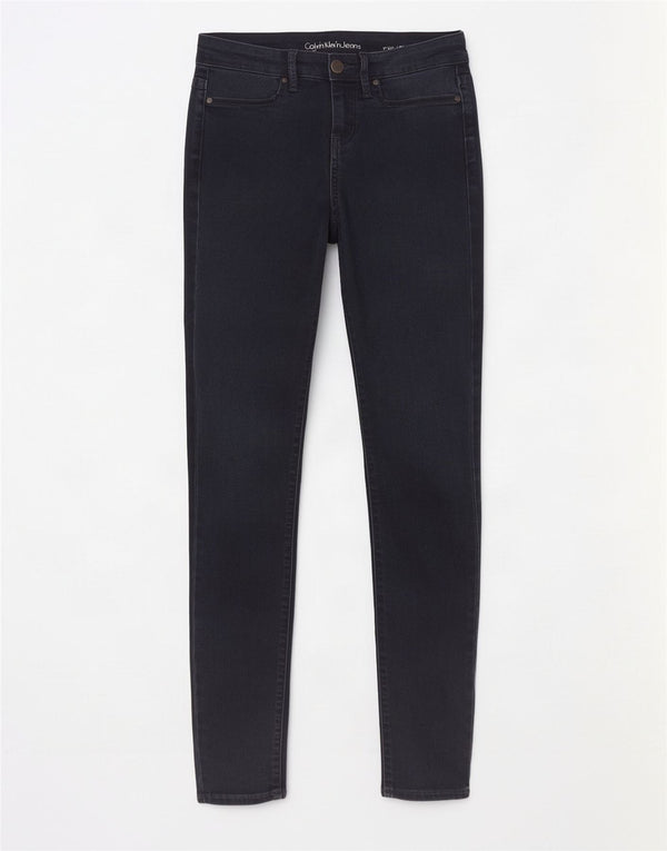 Calvin Klein Γυναικείο κολάν Skinny Jeans W27 L28 Navy Blue Cotton
