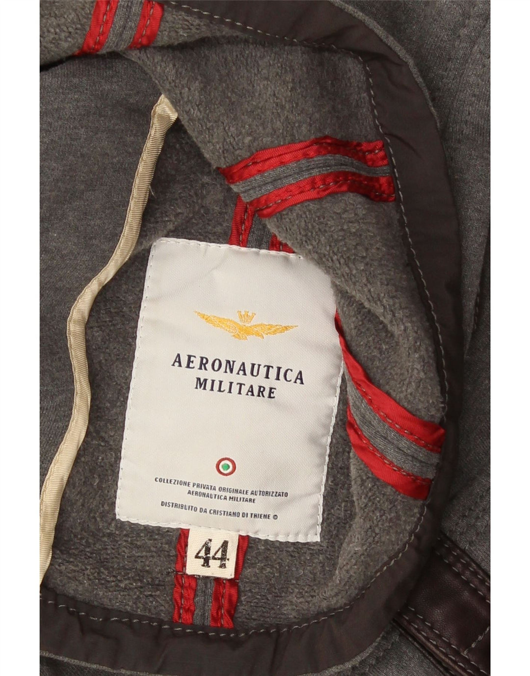 Aeronautica Militare Γυναικείο Utility Μπουφάν IT 44 Medium Grey Colourblock