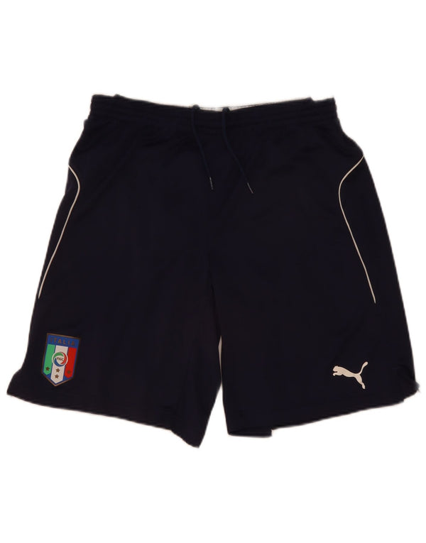 Puma Mens Italia Sport σορτς Medium Navy Blue Sports