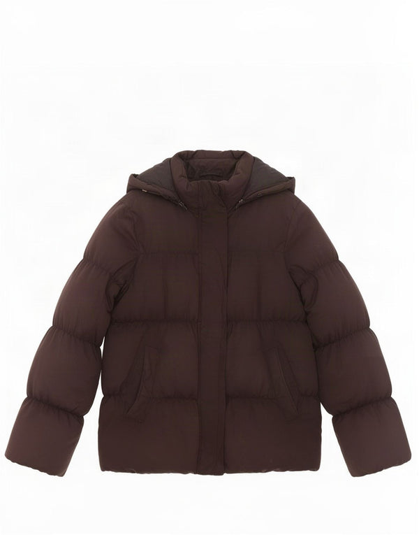 Gap Γυναικείο μπουφάν με κουκούλα UK 10 Small Black