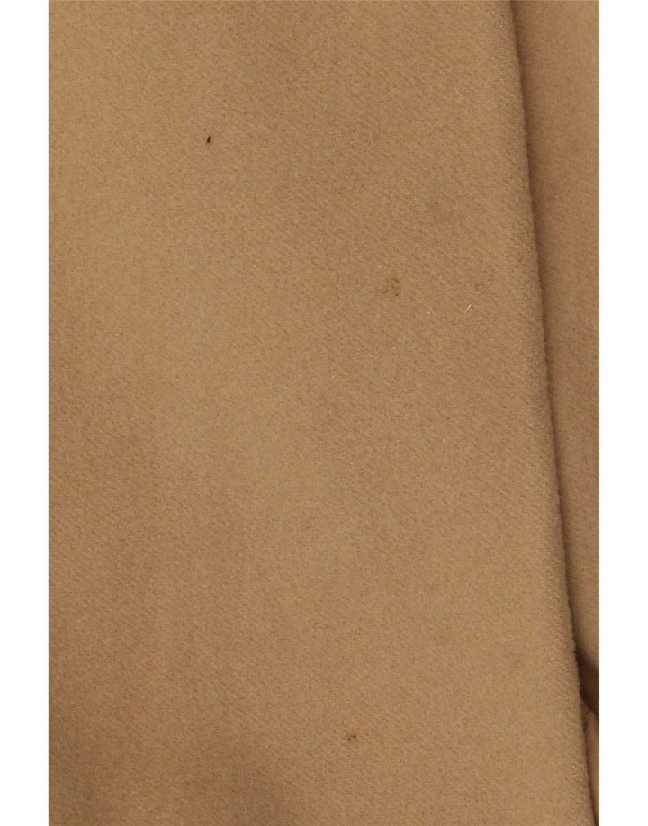 Marks & Spencer Γυναικείο παλτό με διπλό στήθος UK 10 Small Beige New Wool
