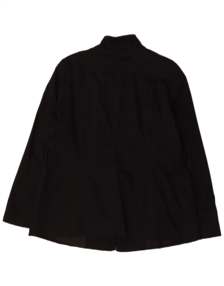 John Lewis Γυναικείο Utility Jacket UK 16 μεγάλο μαύρο βαμβακερό