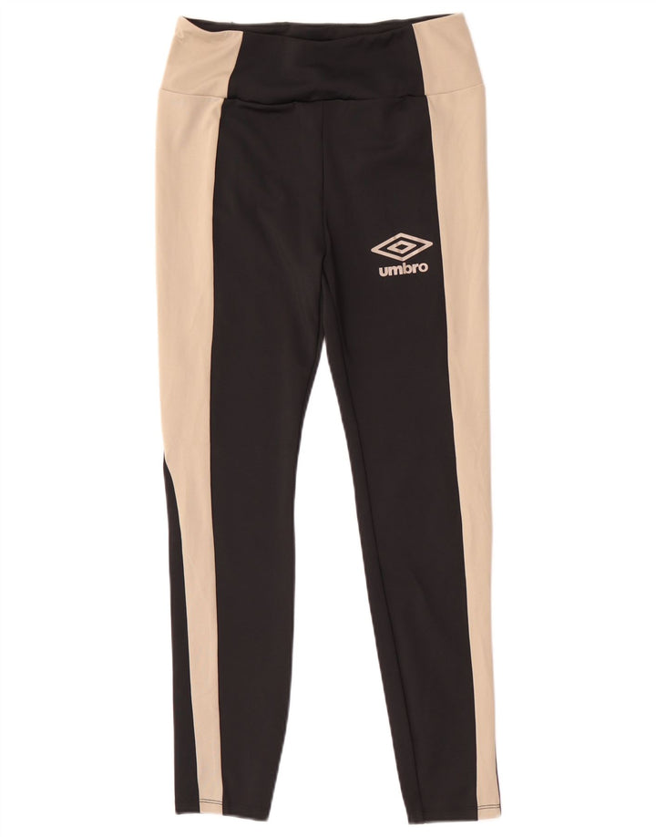 Γυναικείο κολάν Umbro UK 12 Medium Black Colourblock Polyester