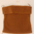 Zara Womens Crop Fleece Στράπλες Τοπ UK 18 XL καφέ πολυεστέρας