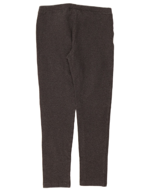 Champion Womens Herritage Fit leggings UK 12 Medium Grey Cotton