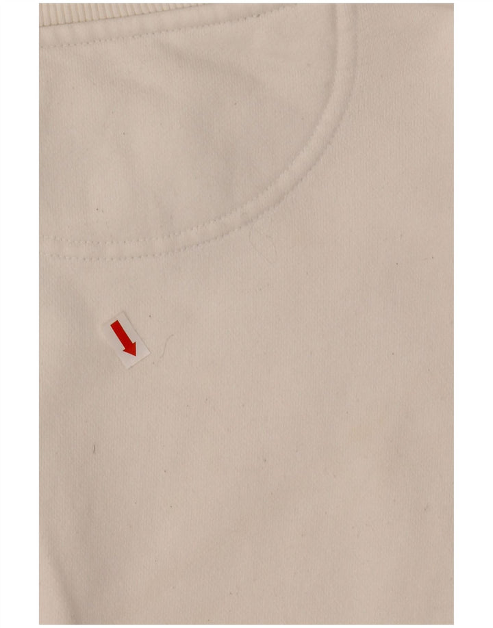 CHAMPION Γυναικείο γραφικό υπερμεγέθη φούτερ Jumper UK 16 Large White