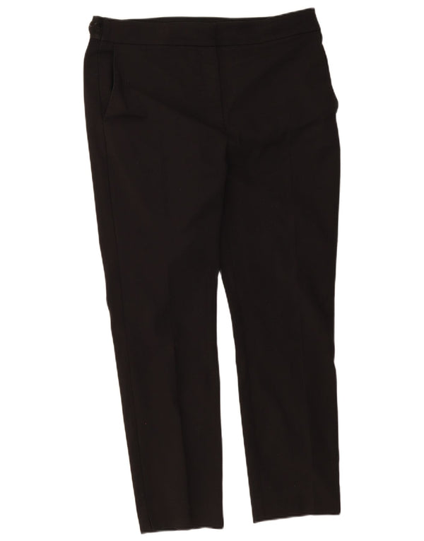 Zara Γυναικείο Slim Chino Παντελόνι XL W32 L28 Μαύρο