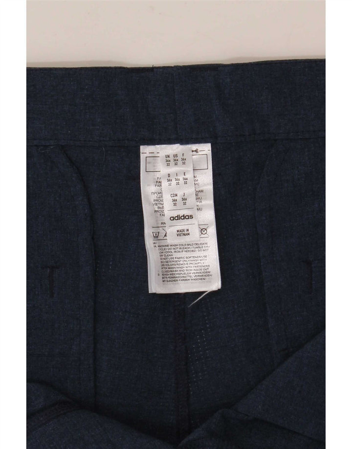 Ανδρικό ίσιο παντελόνι Chino Adidas W36 L28 Navy Blue Polyester