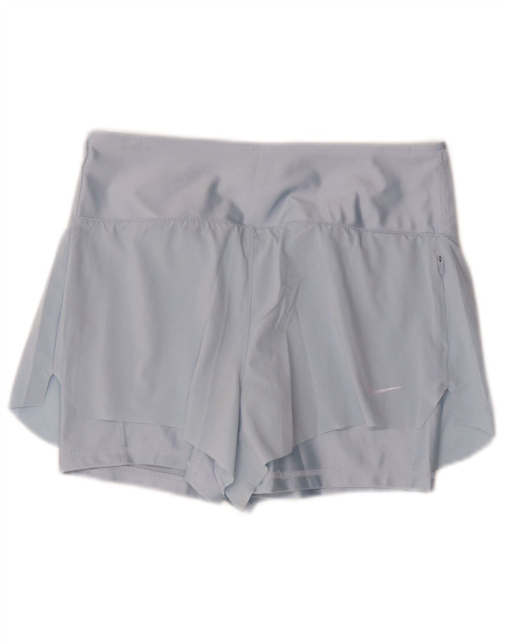Γυναικείο αθλητικό σορτς Nike Dri Fit UK 10 Small Blue Polyester