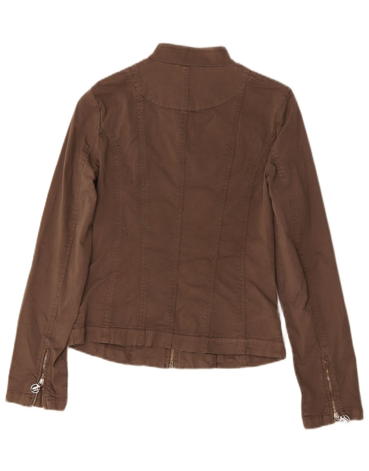 Trussardi Jeans Γυναικείο Bomber Jacket UK 8 Small Beige