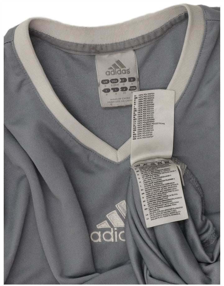 Adidas Ανδρικό T-Shirt Climalite Top Small Grey Polyester