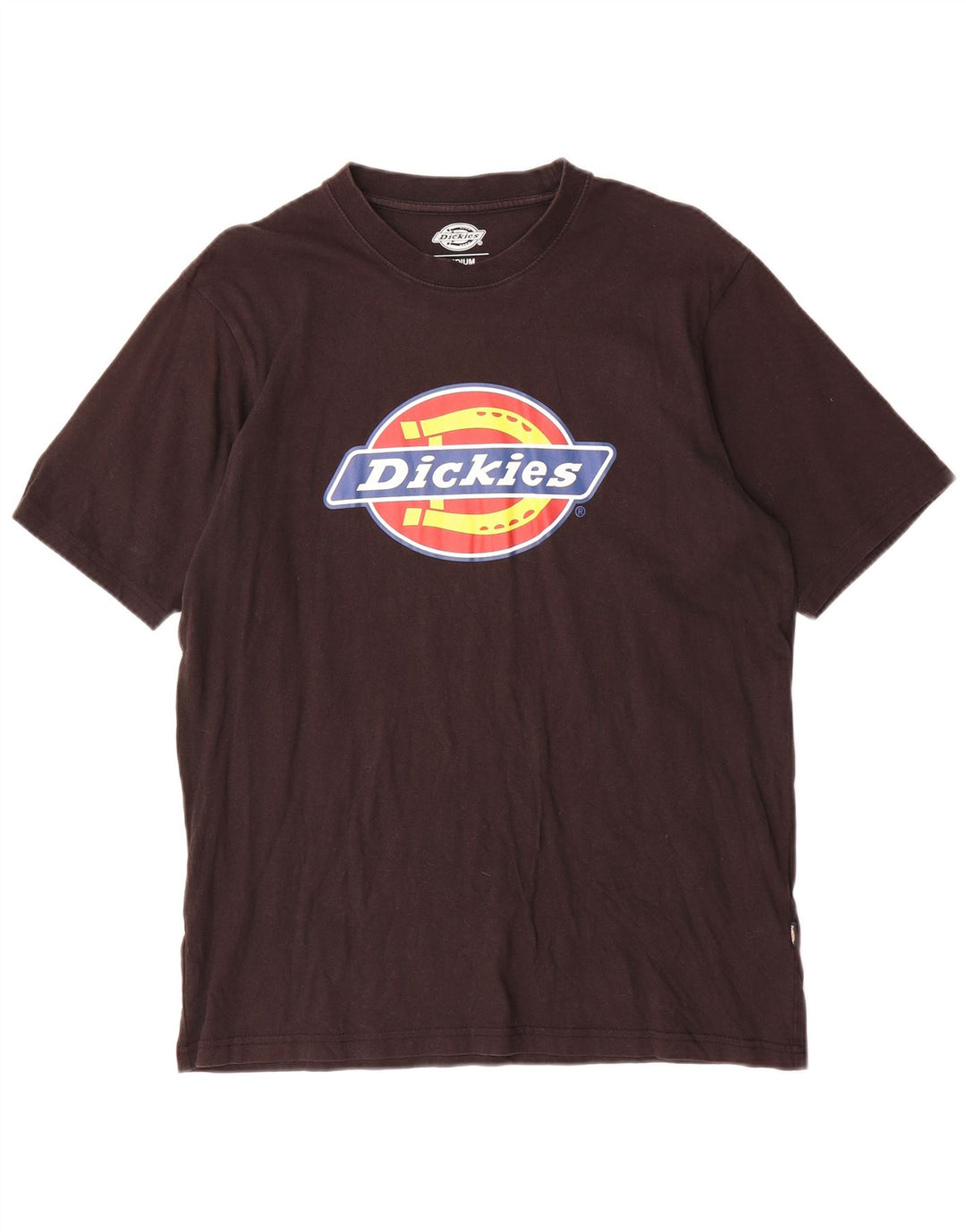 Ανδρικό γραφικό T-Shirt Dickies Top Μεσαίο μαύρο βαμβακερό