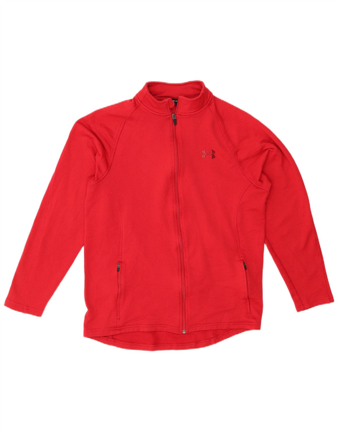 Γυναικεία αθλητική φόρμα UNDER Armour Top Jacket UK 14 Medium Red