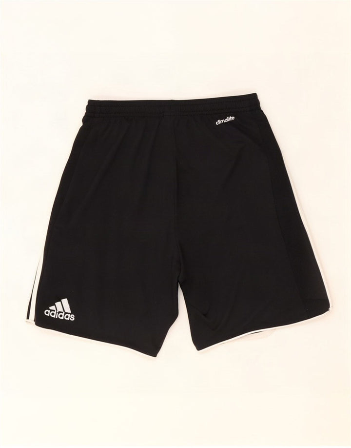 Ανδρικό αθλητικό σορτς Adidas Climacool από μικρό μαύρο πολυεστέρα