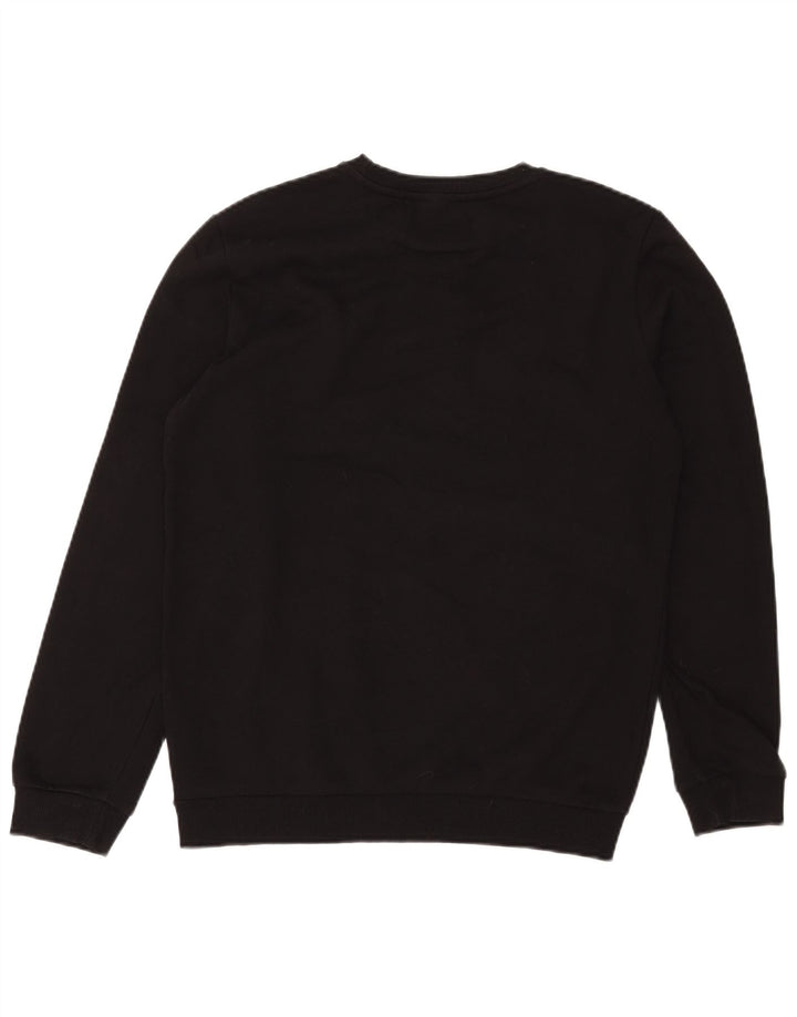 Ανδρικό γραφικό φούτερ Puma Jumper Μικρό μαύρο βαμβακερό