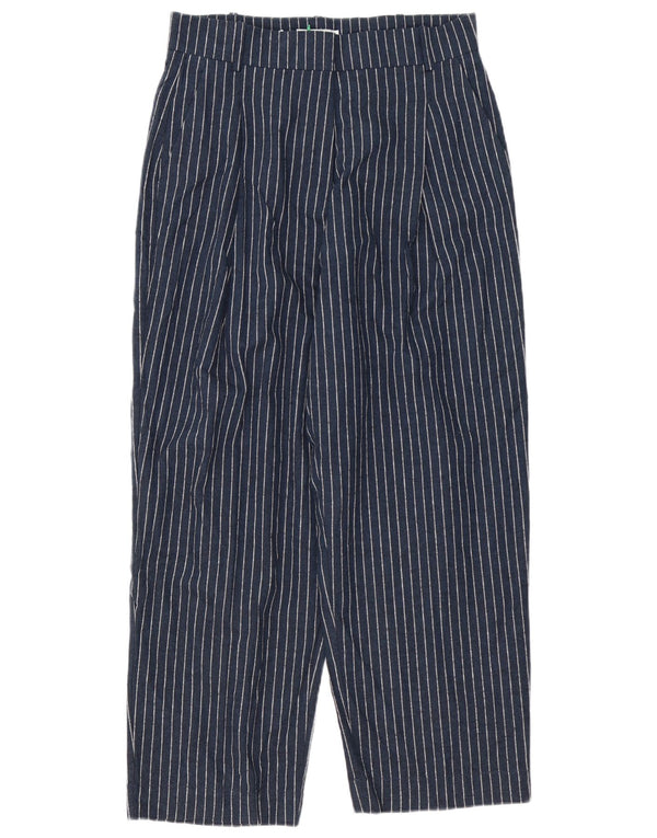 John Lewis γυναικείο ψηλόμεσο παντελόνι Chino UK 12 Medium W32 L28 Navy Blue