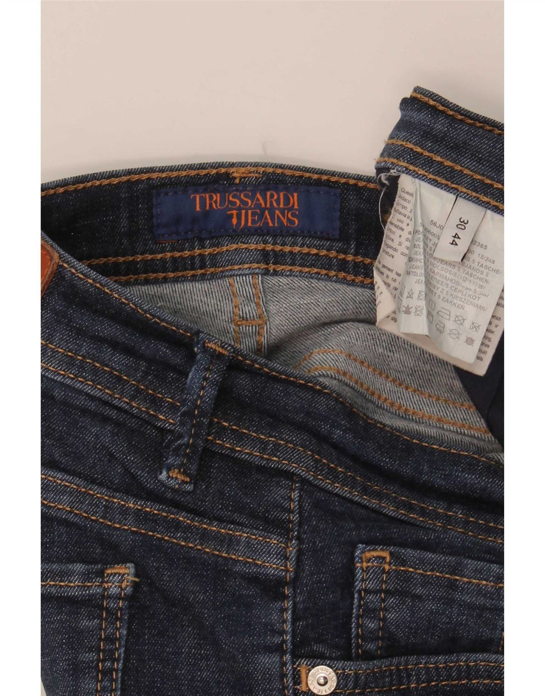 Trussardi Γυναικείο Slim Jeans W30 L29 Navy Blue