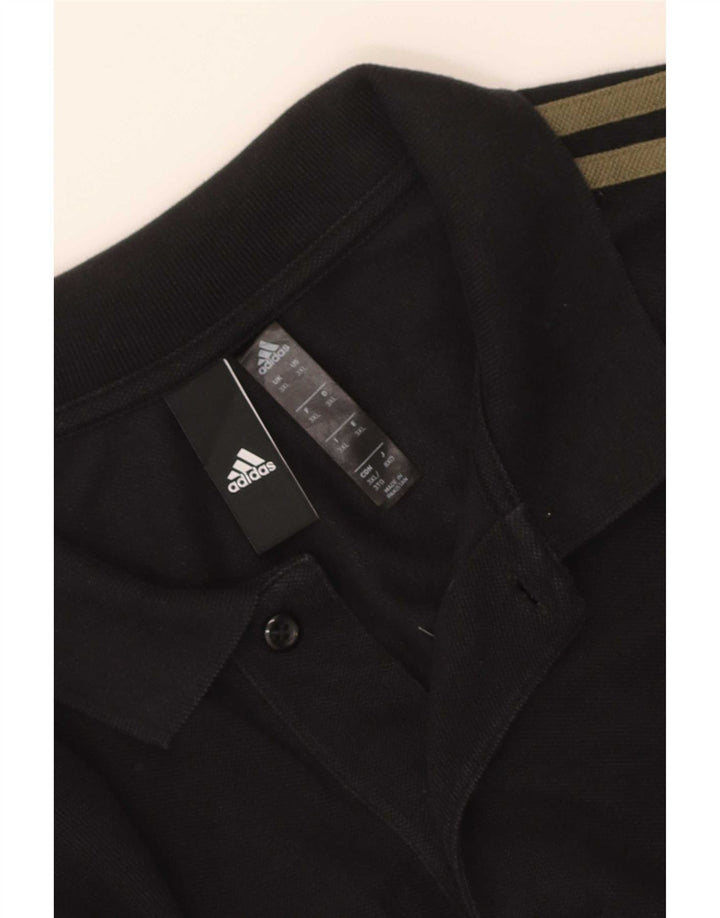 Adidas Ανδρικό Πόλο Μπλουζάκι 3XL Μαύρο