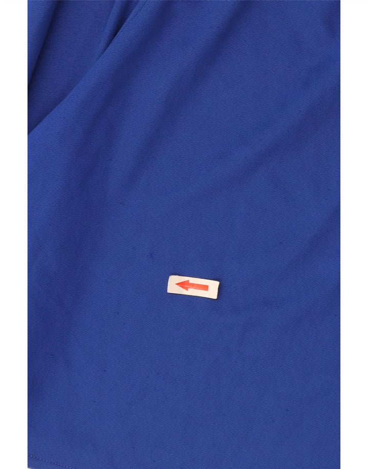 Ανδρικό αθλητικό σορτς Adidas Climalite από μεγάλο μπλε πολυεστέρα