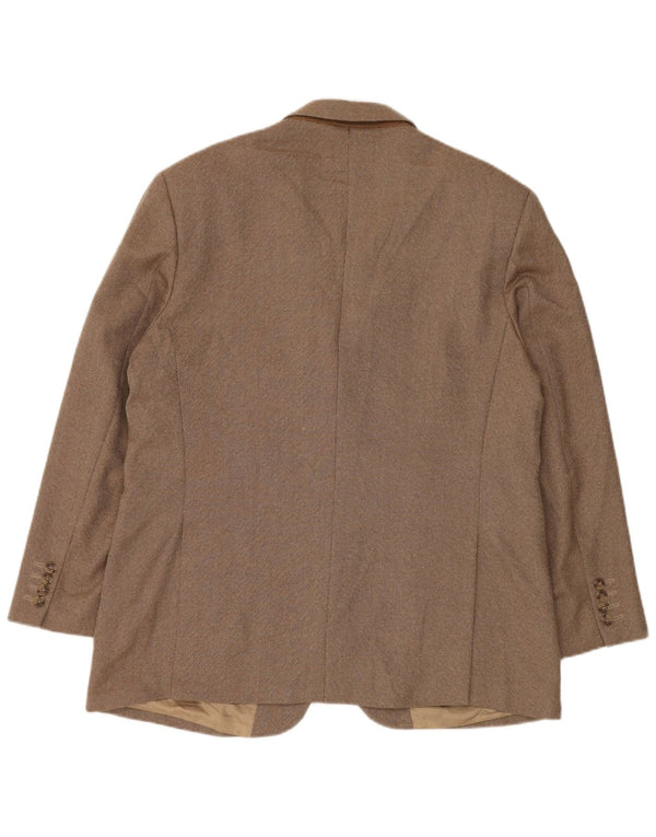 Marks & Spencer Ανδρικό σακάκι σακάκι με 2 κουμπιά UK 44 XL μπεζ νέο μαλλί