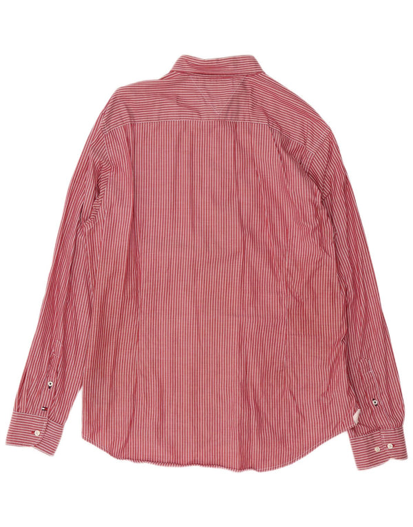 TOMMY HILFIGER Ανδρικό πουκάμισο New York Fit XL Κόκκινο βαμβακερό