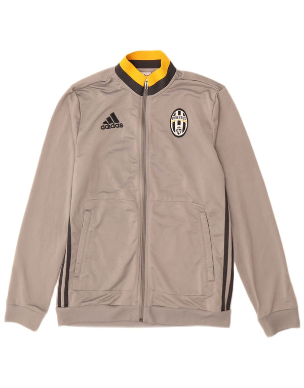 Κορυφαίο μπουφάν Adidas Boys Juventus Tracksuit 13-14 Years Grey Colourblock
