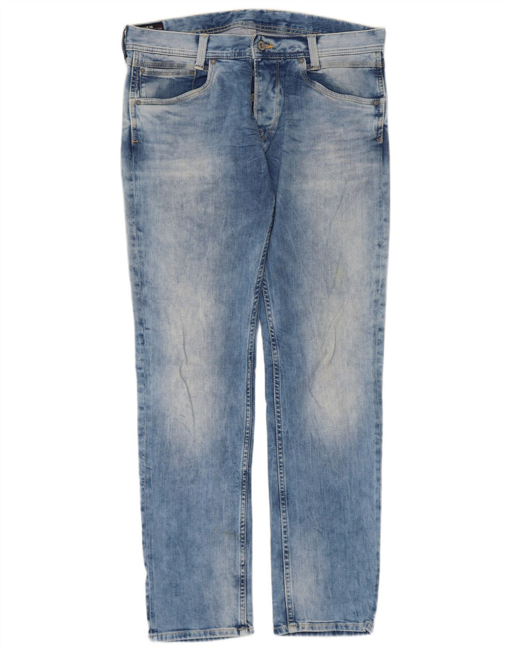 PEPE Jeans Γυναικείο ίσιο τζιν W33 L32 Μπλε βαμβακερό