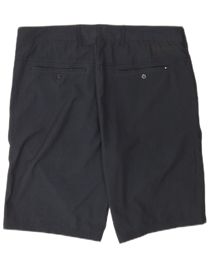 Ανδρικό σορτς Chino Hurley W32 Medium Navy Blue Polyester