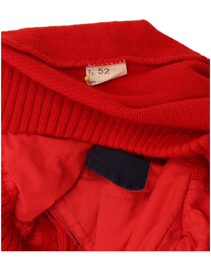 Good Luck Ανδρικό Gilet IT 52 XL Red Wool