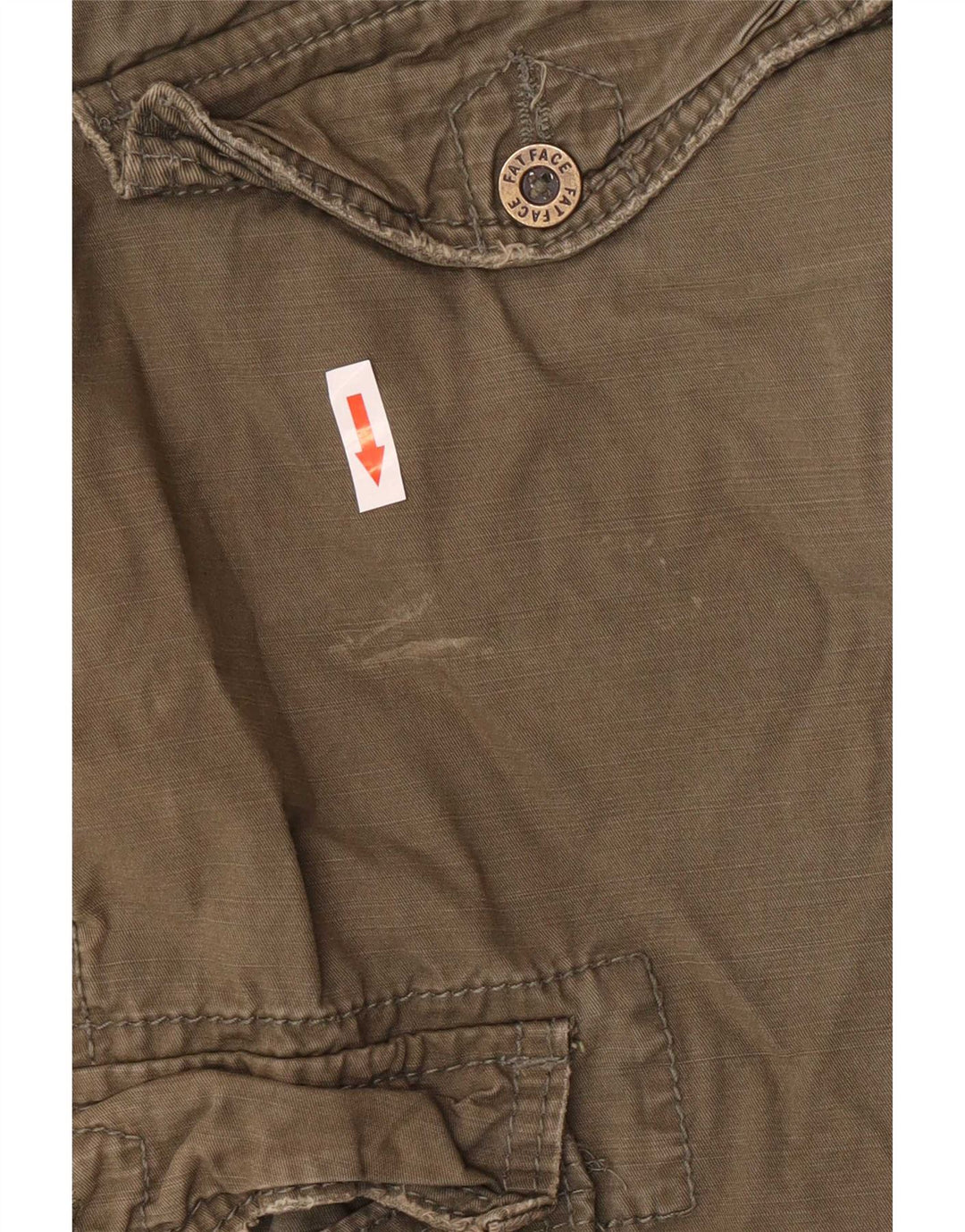 Fat Face Ανδρικό σορτς Cargo Large W36 Khaki Cotton