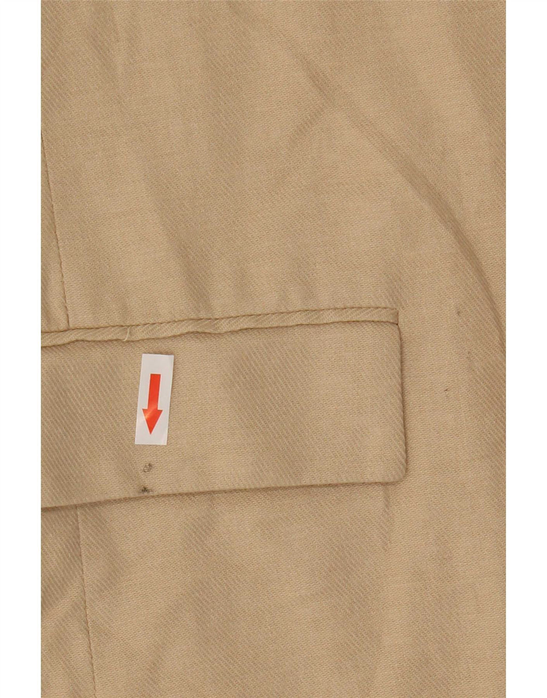 Zara Γυναικείο Μπουφάν 3/4 Μανίκι Μπλέιζερ UK 12 Medium Beige