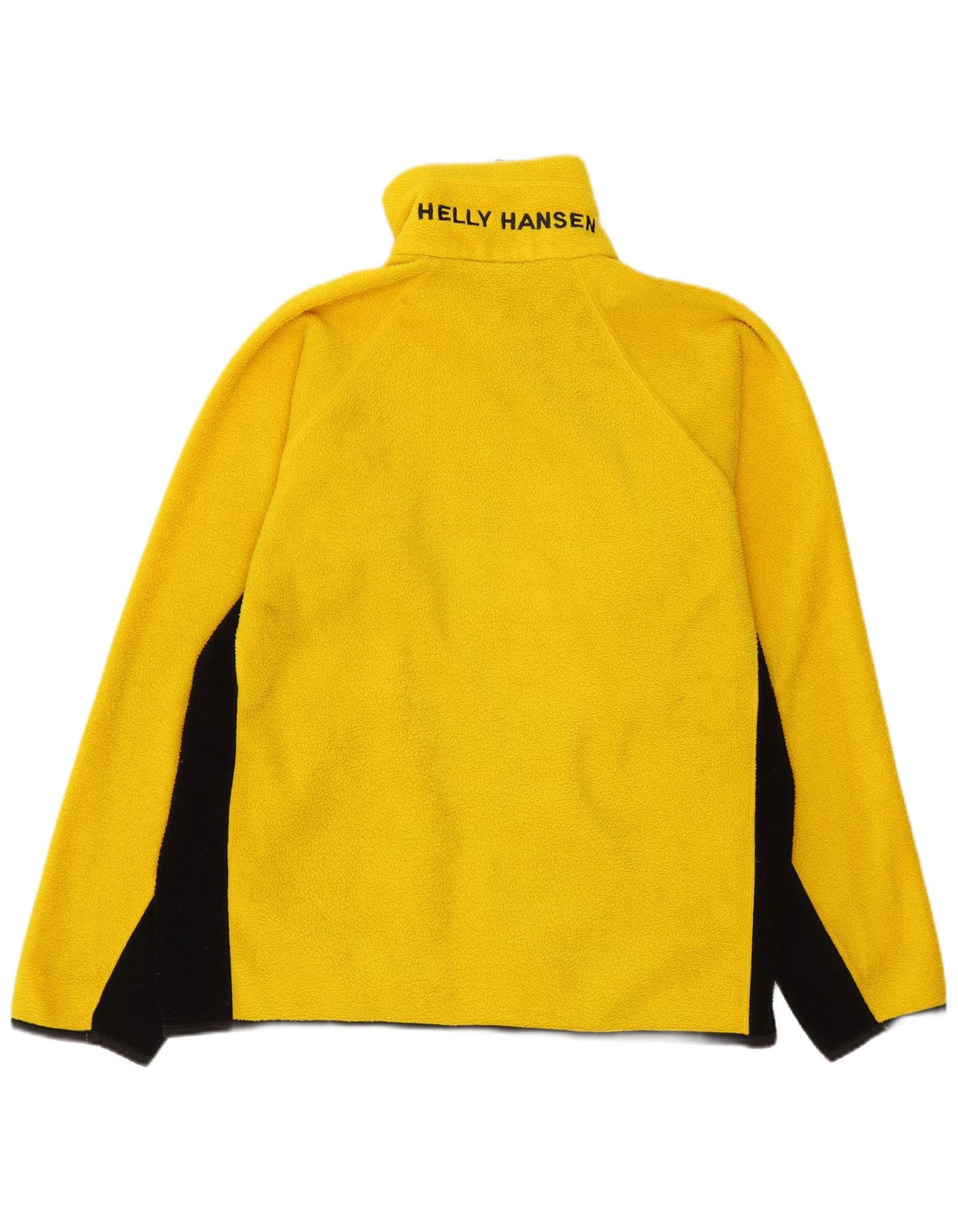HELLY HANSEN Ανδρικό Fleece Jacket UK 36 Small Yellow Colorblock Πολυεστέρας