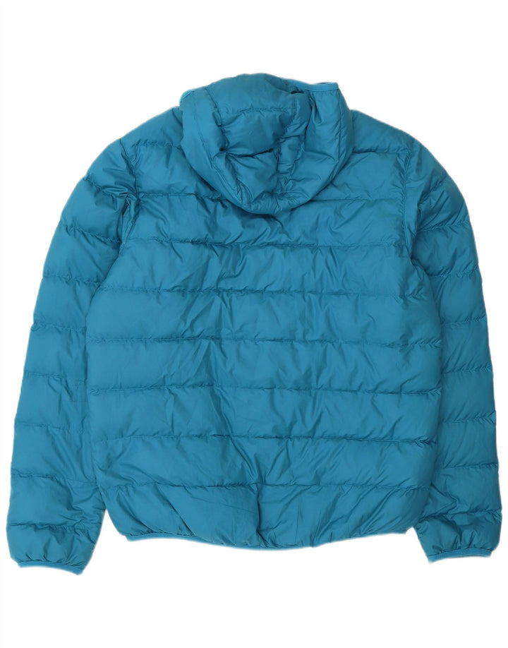 Jack Wolfskin Ανδρικό μπουφάν με κουκούλα UK 40/42 μεγάλο μπλε πολυεστέρας