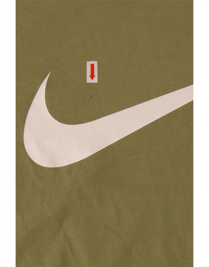 NIKE Mens Graphic T-Shirt Top Small Green Vintage Nike and Second-Hand Nike from Messina Hembry 
