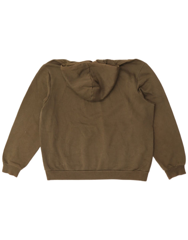 Puma Γυναικείο Γραφικό Hoodie Jumper UK 18 XL Khaki