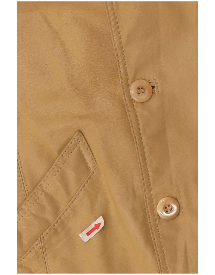 Vintage Γυναικείο Bomber Jacket UK 10 Small Beige